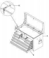 USAG 531 D Type 1 Drawer Cabinet Spare Parts